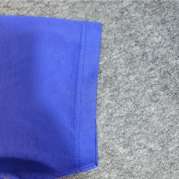 Vtg Masters × Augusta Amen Corner Mens Size XL Golf Tennis Polo Shirt Blue - Picture 7 of 13